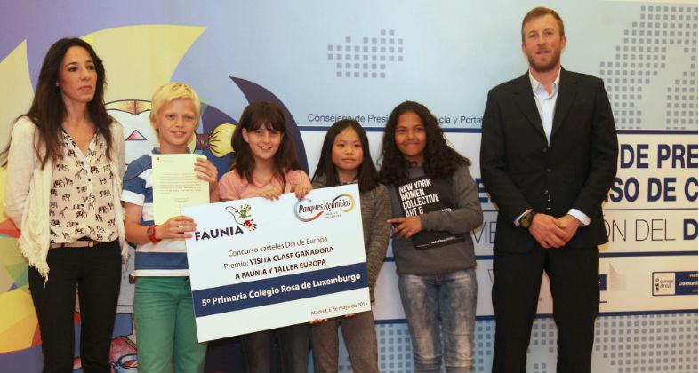 Faunia participa en la entrega de premios del Día de Europa 