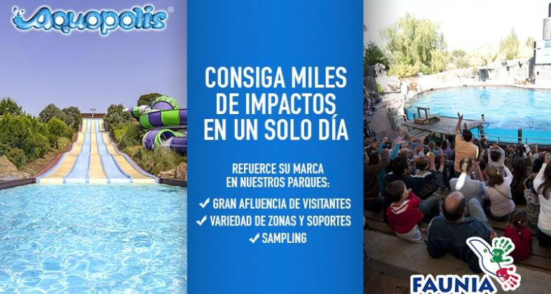 Tu campaña de Sampling en Faunia y Aquopolis Villanueva, ¡la mejor opción!