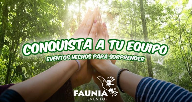 Practica el team building con Faunia
