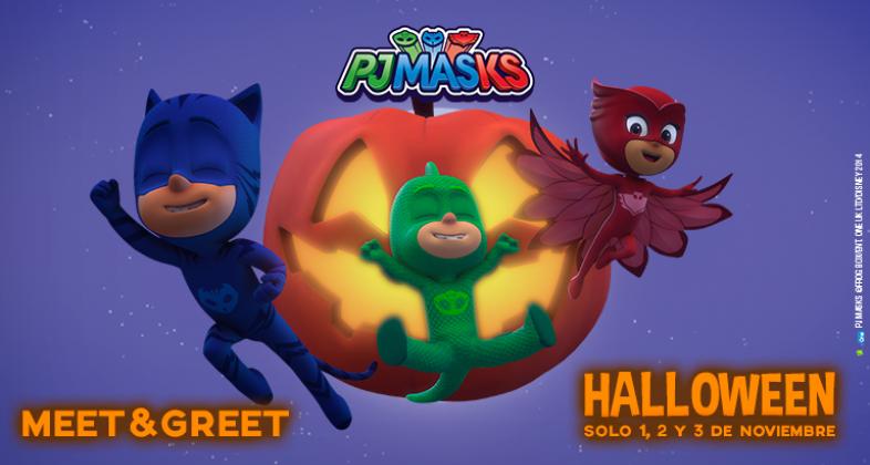 ¡Conoce a PJMASKS en Halloween! 