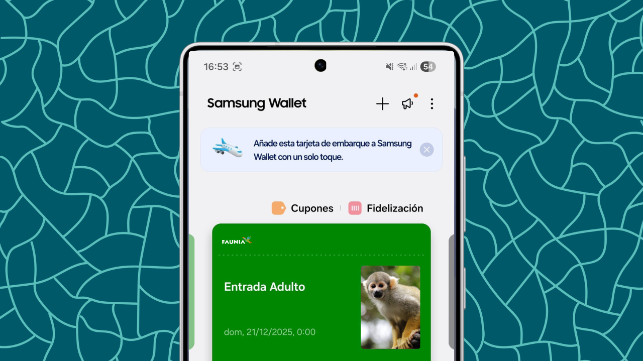 Entradas a Faunia con Samsung Wallet