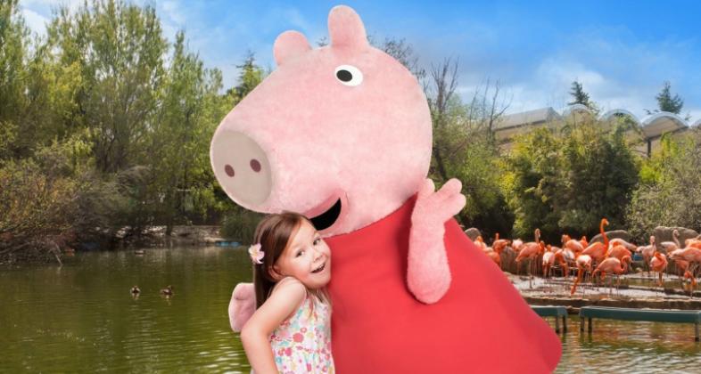 Peppa Pig y sus amigas del colegio viajan de excursión a Faunia